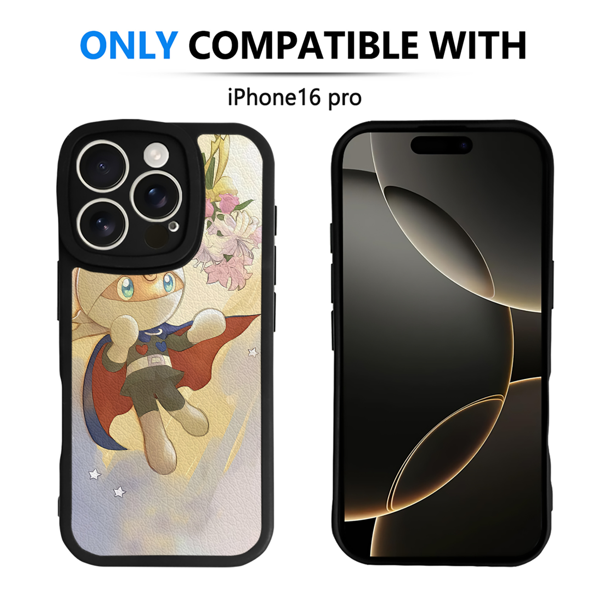 （画像用） アンパンマン Anpanman 【iPhone 16シリーズ対応】シリコンスマホケース（レザー調） 材質：シリコン
